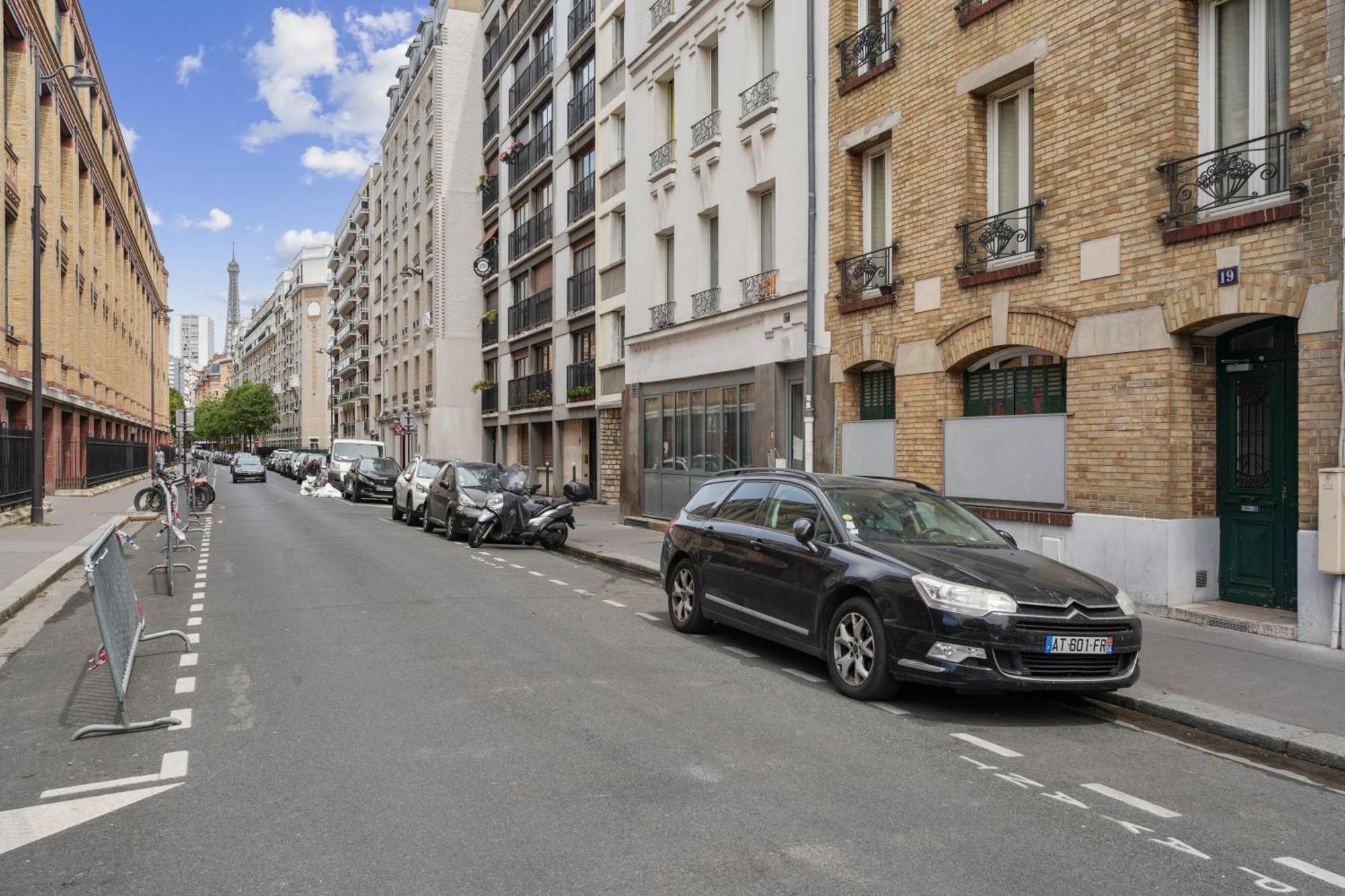 Tour Eiffel Apartment Paris Exterior foto
